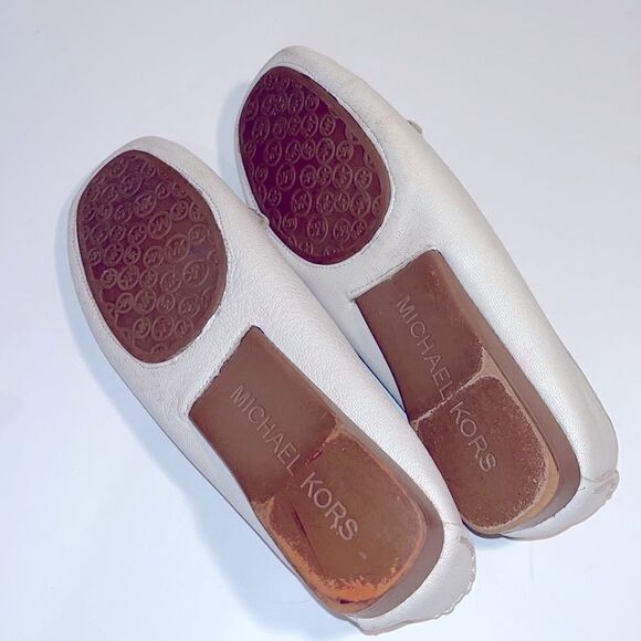 Michael Kors leather comfortable square toe slip on - Picture 4 of 5